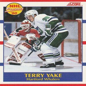 Terry Yake - NHL Prospect '90 Hockey Card